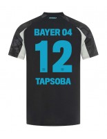 Bayer Leverkusen Edmond Tapsoba #12 Alternativní Dres 2024-25 Krátký Rukáv